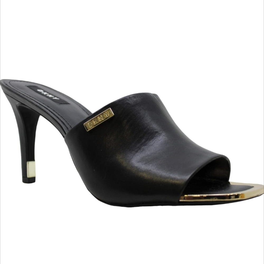 DKNY Women's Open Toe Fashion Pump Heel Sandal Runs small. Fits 8 to 81/2